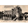Carte postale ancienne Chenonceaux façade orientale du château en Indre-et-Loire édition LL