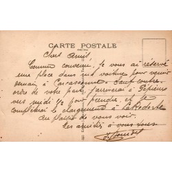 Tours Le Palais et l’Hôtel de Ville CPA ancienne