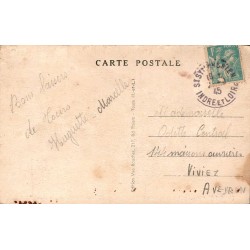 Tours Vue de la Place Jean Jaurès du Campanile de l’Hôtel de Ville CPA ancienne