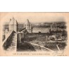Carte postale ancienne Cité de Carcassonne – Intérieur des remparts côté sud