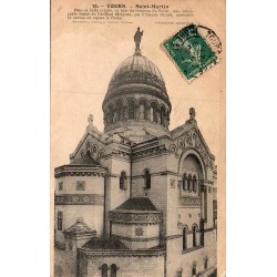 Carte postale ancienne Tours Saint-Martin en Indre-et-Loire