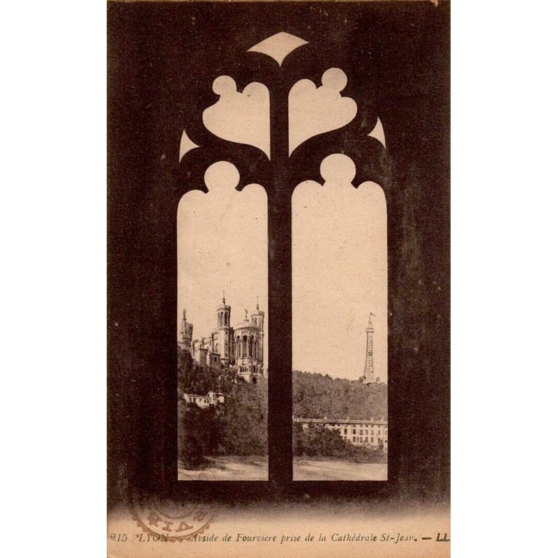 15 - LYON - Abside de Fourvière prose de la Cathédrale St- Jean -- LL
