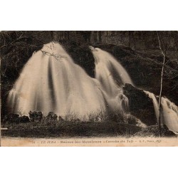 Carte postale ancienne Baume-les-Messieurs cascades des Tufs dans le Jura édition BF