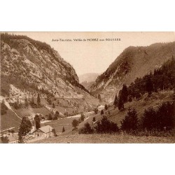 Carte postale ancienne vallée de Morez aux Rousses Jura vue panoramique Haut-Jura édition Bourgeois Frères