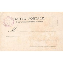 Baume-les-Messieurs Jura Intérieur des Grottes Passage des Éboulés Carte Postale Ancienne