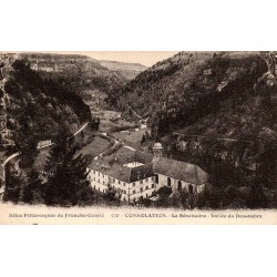 Carte postale ancienne Consolation-Maisonnettes séminaire vallée du Dessoubre Doubs Franche-Comté