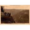 Carte postale ancienne vallée de Consolation belvédère de la Roche du Prêtre Doubs panorama naturel