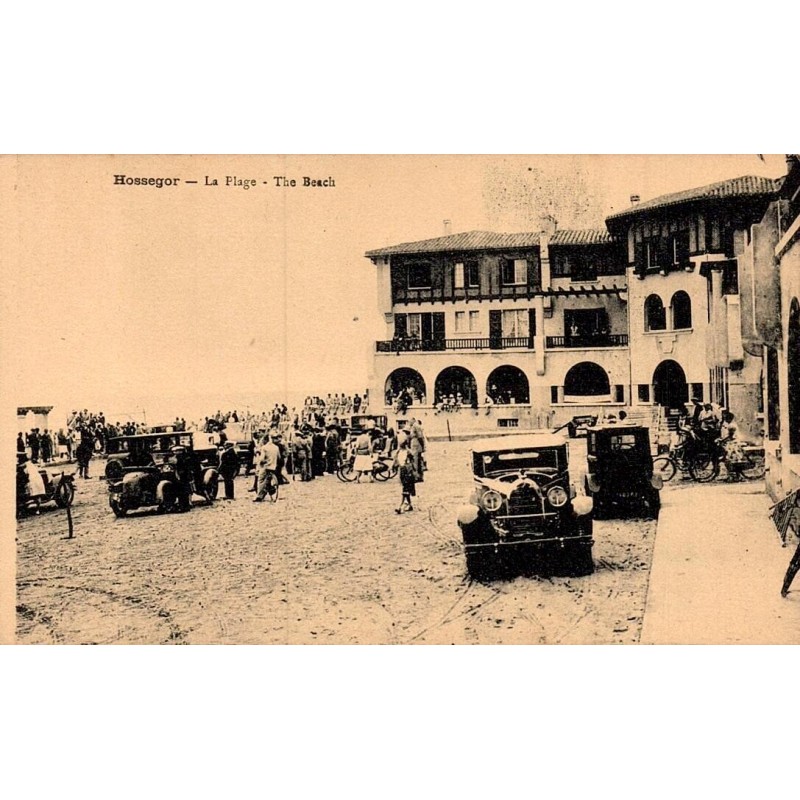 Carte postale ancienne Hossegor La Plage The Beach station balnéaire Landes côte Atlantique