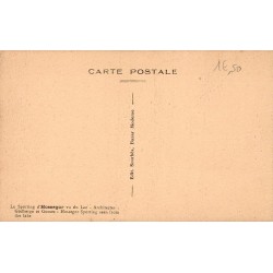 Hossegor Landes Le Sporting Vu du Lac Carte Postale Ancienne Architectes Godbarge et Gomez