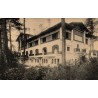 Carte postale ancienne Hossegor Le Sporting vu du lac architectes Godbarge et Gomez style basco-landais
