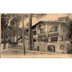 Carte postale ancienne Hossegor Villa Rose des Sables architecte Valès patrimoine balnéaire landais