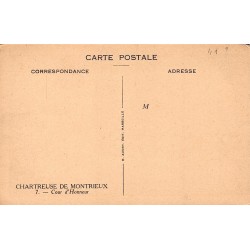 Méounes-lès-Montrieux Var Chartreuse de Montrieux Cour d’Honneur Carte Postale Ancienne