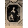 Carte postale ancienne Cheverny tableau de la Comtesse de Cheverny attribué à Mignard intérieur du château