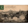 Carte postale ancienne du Puy-en-Velay vue panoramique des Quatre Rochers avec reliefs volcaniques et paysage urbain