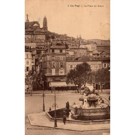 CPA Le Puy-en-Velay Place du Breuil ancienne