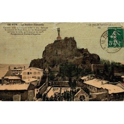 CPA Le Puy-en-Velay Rocher Corneille ancien
