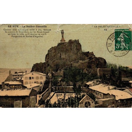 CPA Le Puy-en-Velay Rocher Corneille ancien
