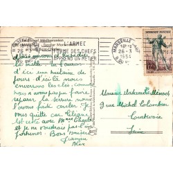 Carte postale ancienne Marseille – Escalier monumental et Gare Saint-Charles | CPA urbaine