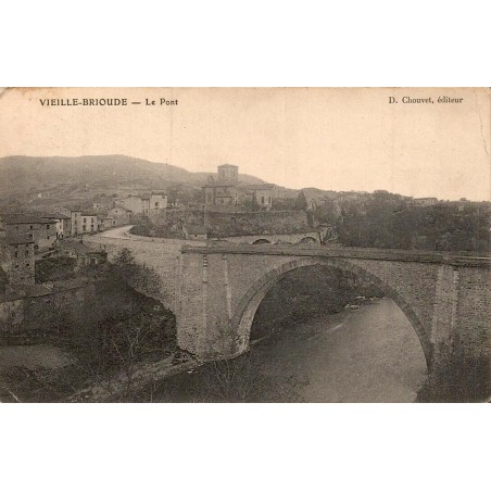 CPA Vieille-Brioude Le Pont ancienne