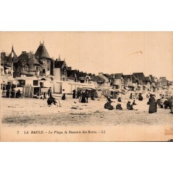CPA La Baule plage descente des Bains LL