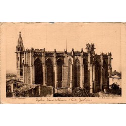 Cité de Carcassonne - Église de Saint Nazaire (Côté Gothique)
