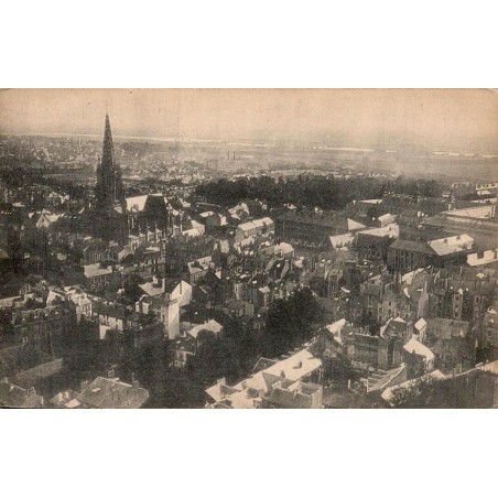 CPA Nantes quartier Saint-Clément en ballon
