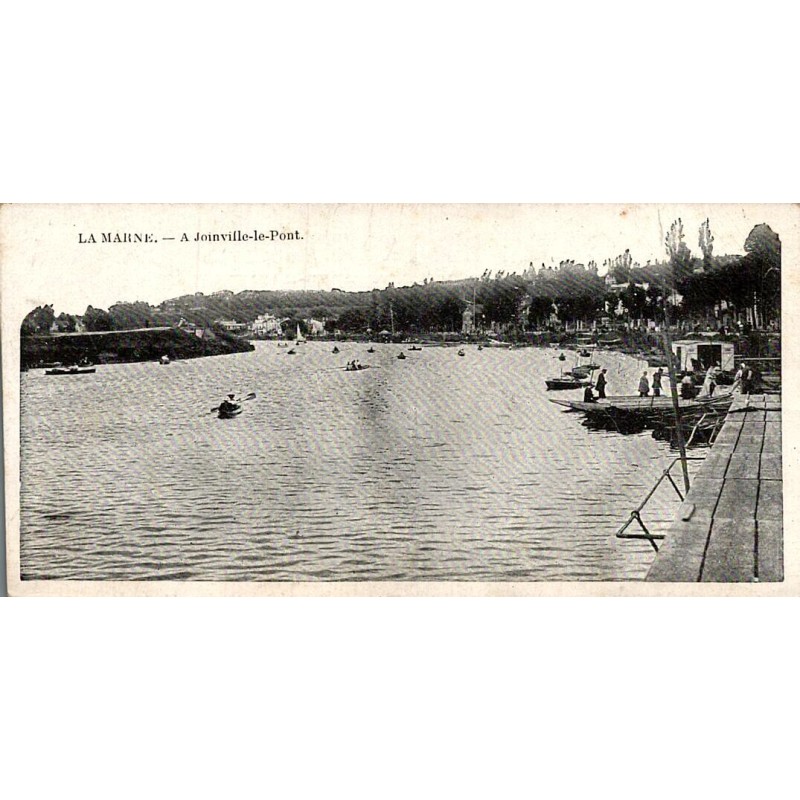 CPA Joinville-le-Pont La Marne format mini