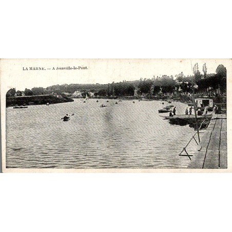 CPA Joinville-le-Pont La Marne format mini
