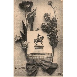 CPA Orléans Je vous envoie ces fleurs ND Phot