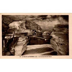 CPA Padirac Lac des Grandes Gours
