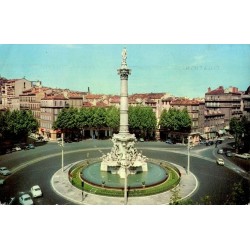Carte postale ancienne Marseille – Place Castellane et fontaine