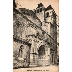 CPA Cahors cathédrale côté nord