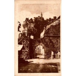 CPA Rocamadour Porte du Figuier