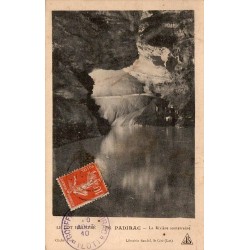 CPA Padirac rivière souterraine