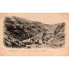 Carte postale ancienne Sainte-Enimie vue prise de la route de Mende Lozère édition ND Phot panorama des Gorges du Tarn
