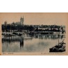 Carte postale ancienne Angers vue prise du Pont de la Haute-Chaîne Maine-et-Loire édition ND panorama sur la Maine