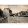 Carte postale ancienne Granville tempête au casino Manche scène de mer agitée sur le front de mer normand
