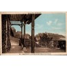 Carte postale ancienne Granville le Roc vu des Villas de la Falaise Manche série Granville Artistique vue panoramique