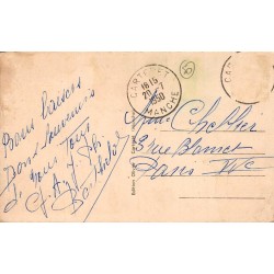 Carteret La Plage CPA Manche N°44