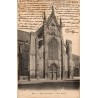 Carte postale ancienne Reims Église Saint-Remi Petit Portail Marne détail architectural sculpté de la basilique