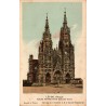 Carte postale ancienne L’Épine église Notre-Dame ensemble ouest Marne vue de la basilique gothique flamboyante