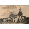 Carte postale ancienne Fismes église extérieur Marne vue du monument religieux avant les transformations du XXe siècle