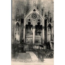 AIX EN PROVENCE - Eglise St-Jean de Malte - Tombeau des comptes de Provence