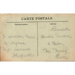 Saulges Grotte à Margot Restaurant du Moulin Carte Postale Ancienne Mayenne 53