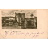 Carte postale ancienne de la Porte Chaussée de Verdun dans la Meuse.