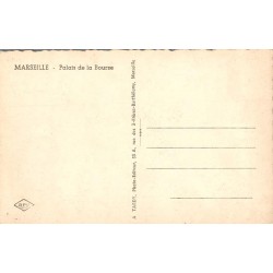Carte postale ancienne Palais de la Bourse Marseille