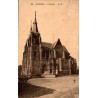 Carte postale ancienne d’Avioth montrant la basilique Notre-Dame en vue générale