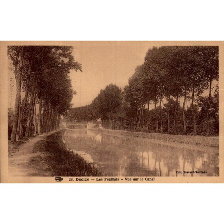 28 - Decize - Les Feuillats - Vue sur le Canal