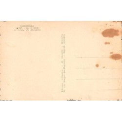 Carte postale ancienne de la Corniche et de l’Anse du Prophète à Marseille montrant la côte méditerranéenne historique