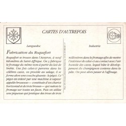Roquefort-sur-Soulzon - Reproduction Carte Ancienne Collection Cartes d'Autrefois Piqueuses et Brosseuses